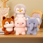 Table Companion Doll Plush Toy Doll Cute Bear Doll Table Decoration Companion Birthday Gift with Scented Particles