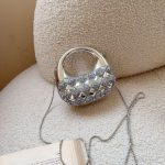 Candy-Colored Acrylic Cloud Bag 2025 New Model Women's Fashion Quilted Niche Versatile Chain Crossbody Evening Bag - Image 4