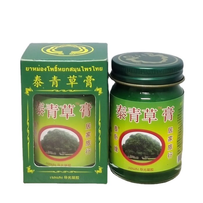 Wholesale Thailand grass cream 50g mosquito bites, car sickness, cool oil outdoor stalls exhibition supply wholesale - Image 5