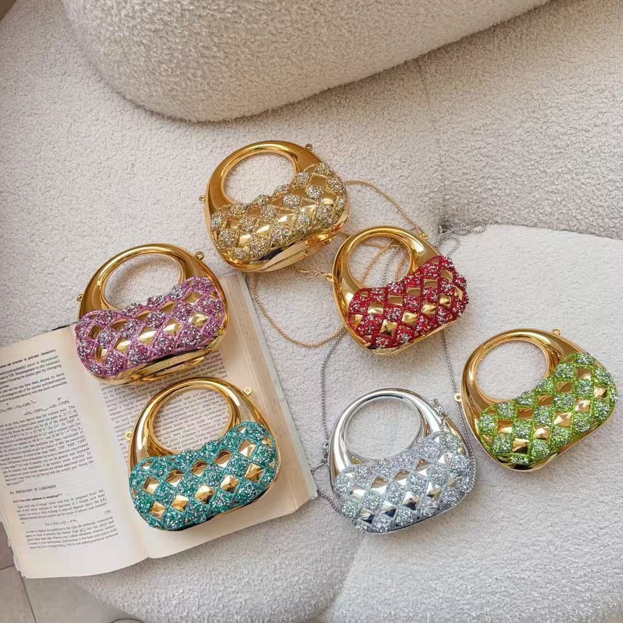 O1CN01RIyeHW1O1SewcHJb3_2209571751645-0-cib.jpg Candy-Colored Acrylic Cloud Bag 2025 New Model Women's Fashion Quilted Niche Versatile Chain Crossbody Evening Bag - Image 1