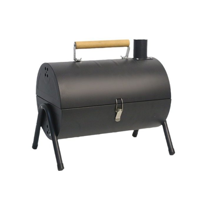 Bbq Grill Outdoor Charcoal Camping Barbecue Rack Grill Basin Chimney Household Indoor Smokeless Charcoal Tool - Image 5