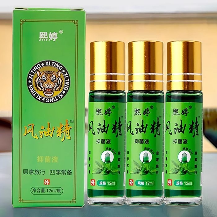 Fengyoujing Cooling Oil Roll-On Type Old Domestic Product Heatstroke Prevention Refreshing Brain Awakening Handy Gadget Anti-Dizziness, Anti-Sleepiness, Anti-Mosquitoes Large Bottle - Image 4