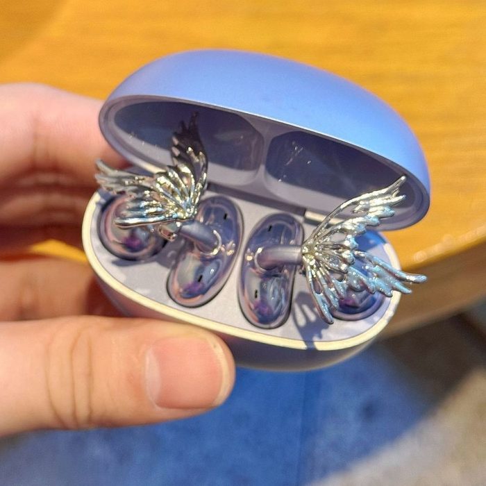 Huaqiangbei Bluetooth Earphone Clip 2025 New Model Hollow Butterfly Tassel Ear Clip Accessory - Image 5
