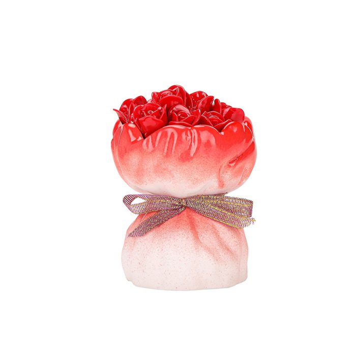 Hand-Held Rose Fruit Fork Set Household High-End Dessert Cake Fork Kidsren's Safety Stainless Steel Pick - Image 5