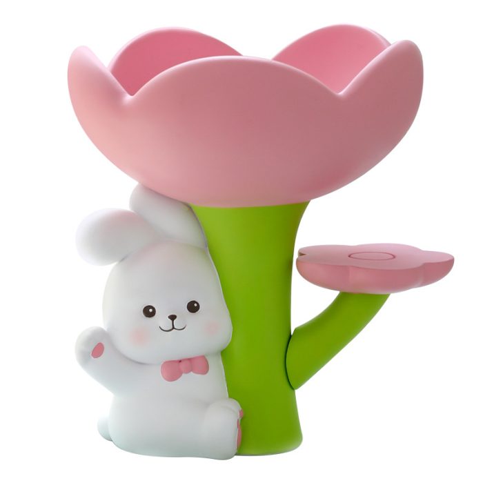 Creative Home Storage Ornaments Resin Cute Rabbit Key Storage Men's and Women's Gifts Home Desktop Decoration Ornaments - Image 5