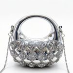 Candy-Colored Acrylic Cloud Bag 2025 New Model Women's Fashion Quilted Niche Versatile Chain Crossbody Evening Bag - Image 2